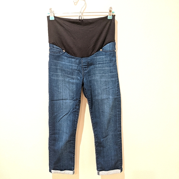Liverpool Jeans Maternity Denim Capri 4/27 EUC Stitch Fix - Picture 1 of 8